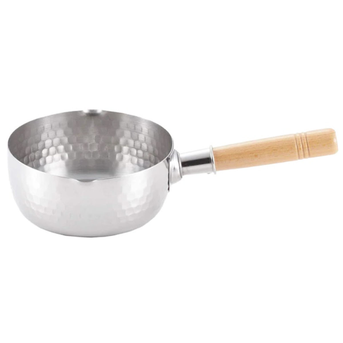 Yoshikawa 吉川 YH6753-YSK0023 20cm 不鏽鋼木製單柄雪平鍋